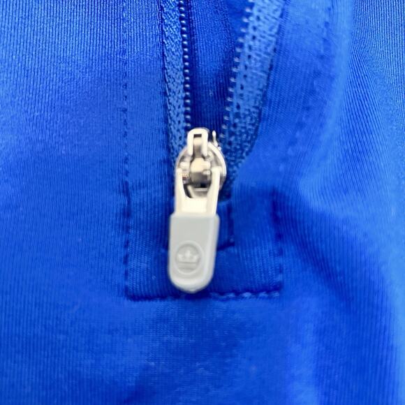 Peter Millar Crown Sport 1/4 Zip Long Sleeve Pullover Plaza Blue Mens Size XL - Picture 4 of 11